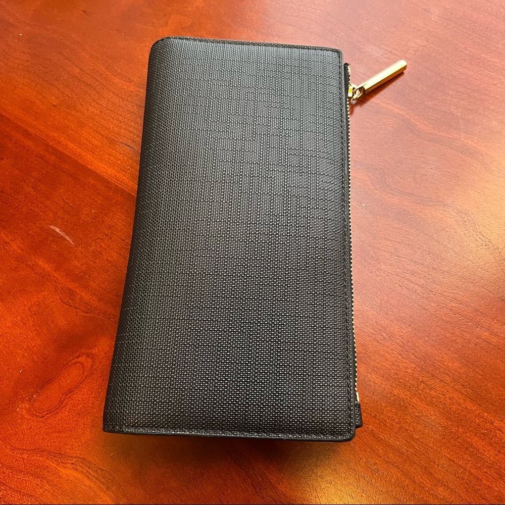 Dagne Dover Slim Wallet in Black